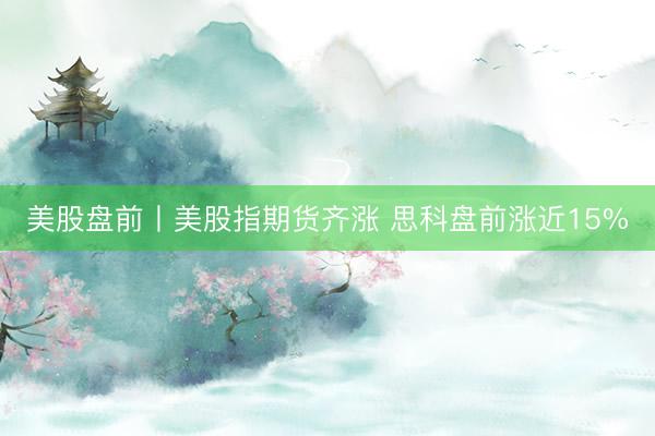 美股盘前丨美股指期货齐涨 思科盘前涨近15%