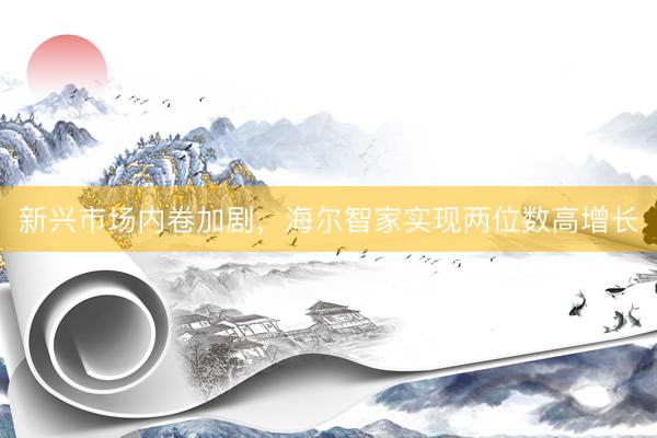 新兴市场内卷加剧，海尔智家实现两位数高增长
